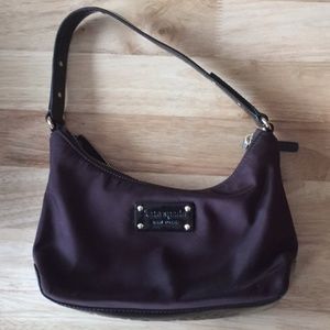 Kate Spade New York Dark Purple Small Shoulder Bag